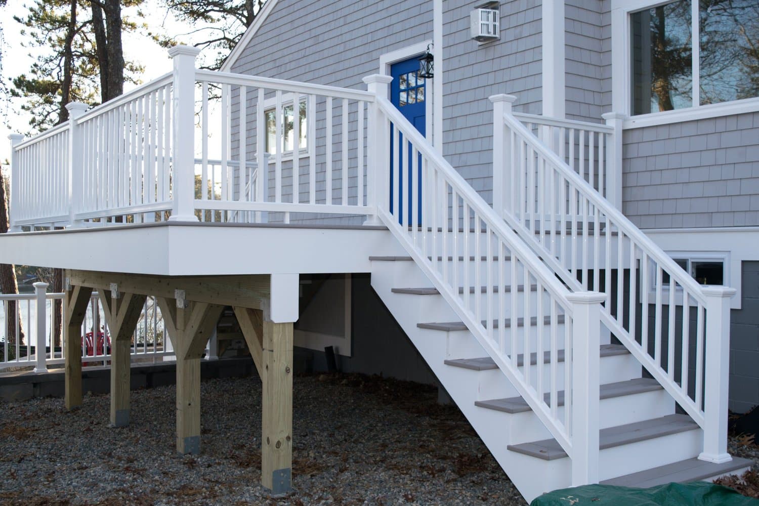Custom deck construction Cape Cod MA
