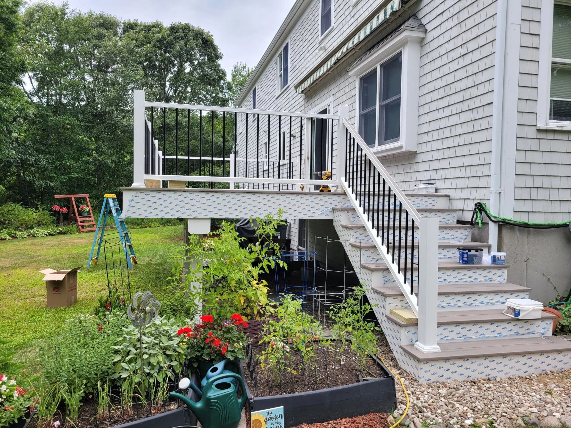 Waterfront Deck Build
